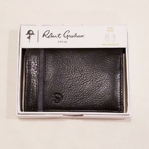 New Robert Graham Leather Wallet